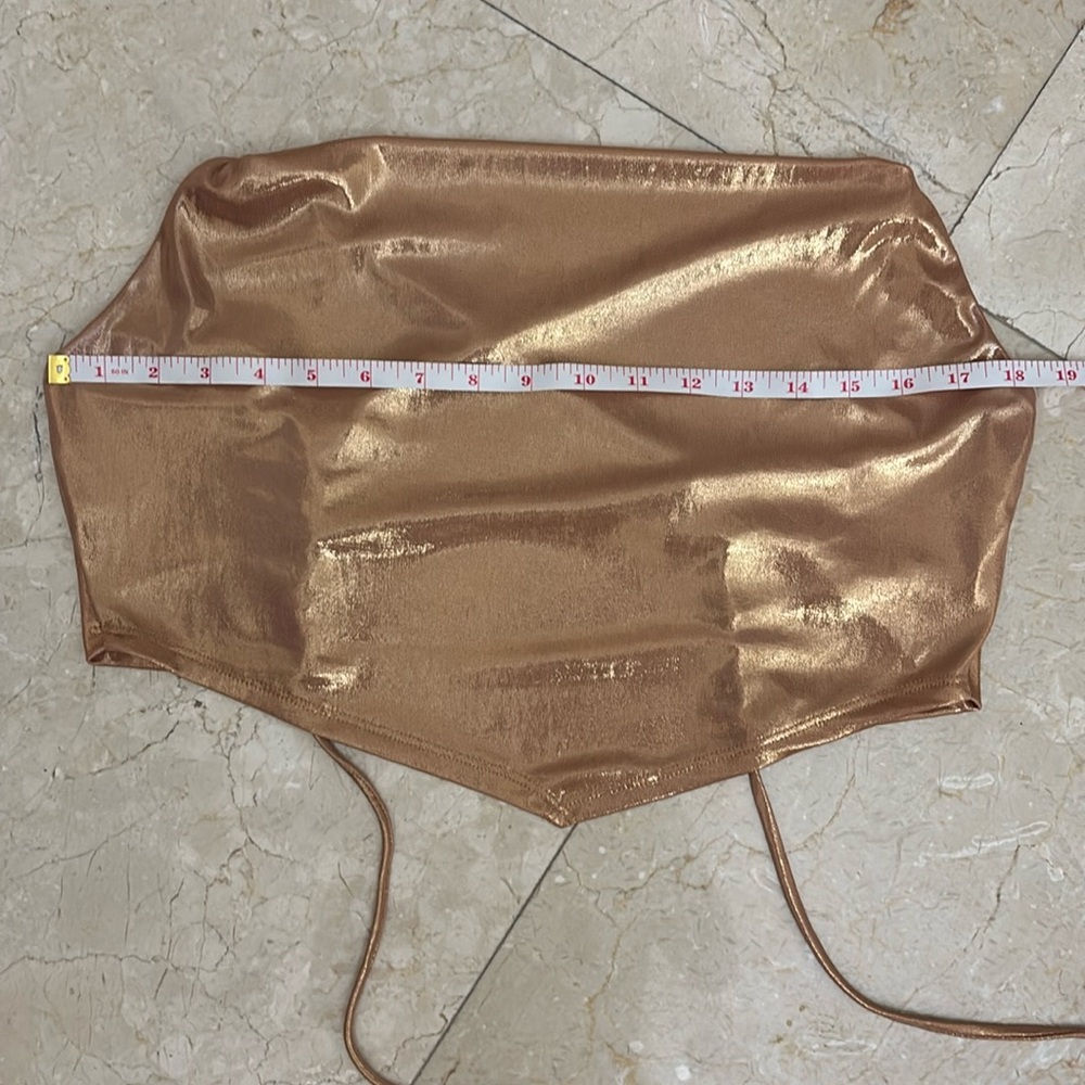 Silk Bandana Tie Top